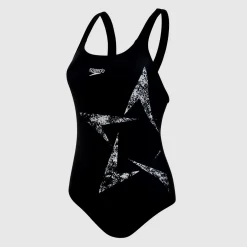 Women's Boomstar Placement Racerback Black/White