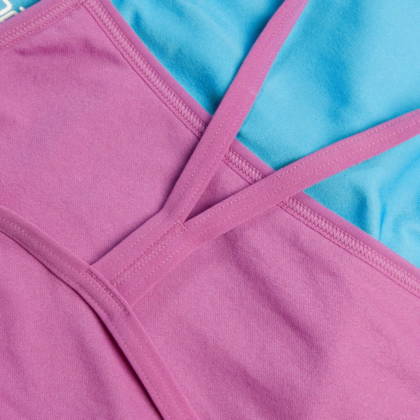 Women's Club Training Placement Digital Vback Swimsuit Blue/Pink