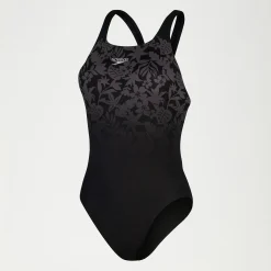 Women's Club Training Powerback Swimsuit Black/Grey