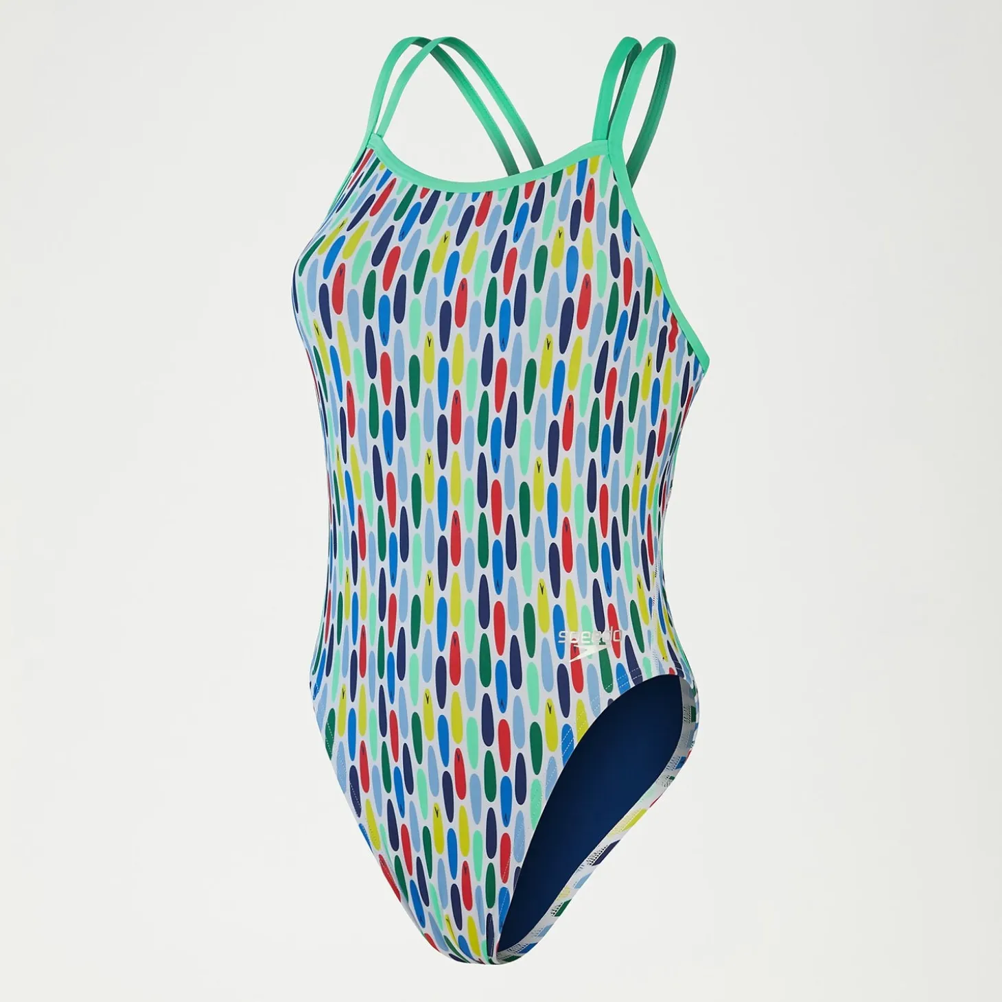 Women's Club Training Starback Swimsuit Green/White