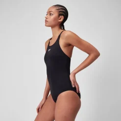 Women's Endurance+ Essential Kickback Swimsuit Black