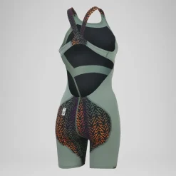 Women's Fastskin LZR Ignite Kneeskin Green/Black