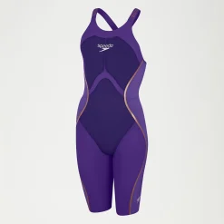 Womens Fastskin LZR Pure Intent Openback Kneeskin Violet