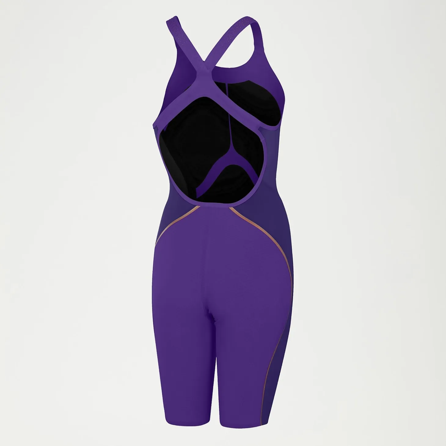 Womens Fastskin LZR Pure Intent Openback Kneeskin Violet