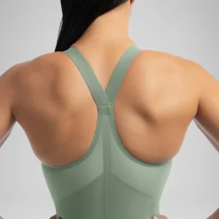 Women's Fastskin LZR Pure Valor 2.0 Closedback Kneeskin Green/Black