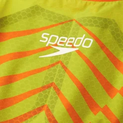 Women's Fastskin LZR Pure Intent Closedback Kneeskin Orange/Green