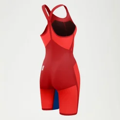 Women's Fastskin LZR Pure Valor 2.0 Closedback Kneeskin Red/Blue