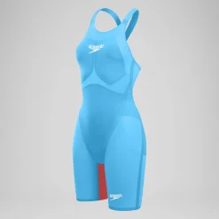Women's Fastskin LZR Pure Valor 2.0 Closedback Kneeskin Blue/Red