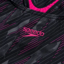 Women's HyperBoom Medalist Swimsuit Black/Pink