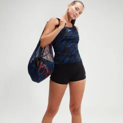 Women's HyperBoom Tankini Black/Blue