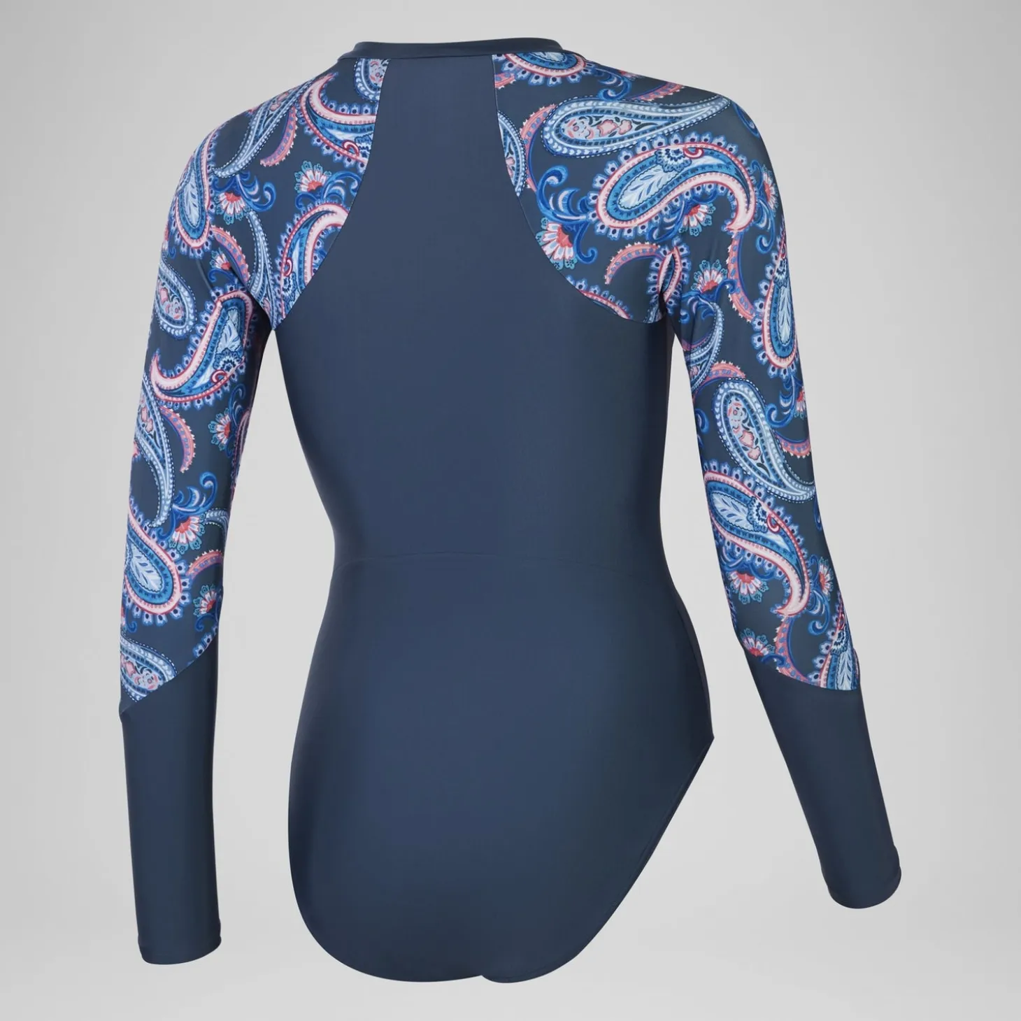 Women's Long Sleeve Swimsuit Navy