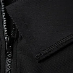 Women's Long Sleeved Zip Sun Protection Top Black