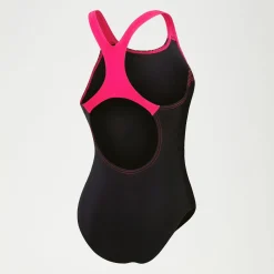 Women's Medley Logo Swimsuit Black/Pink