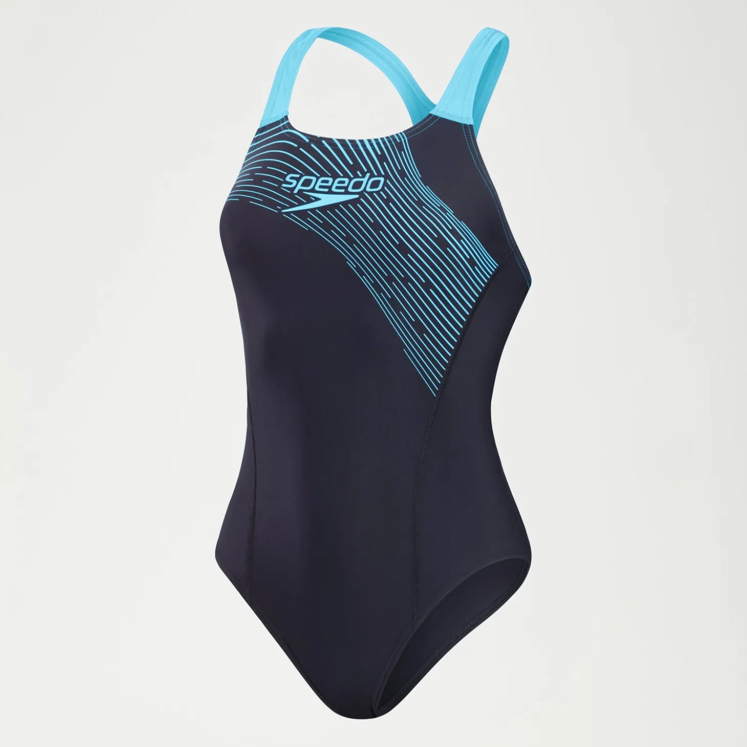 Women's Medley Logo Swimsuit Navy/Blue