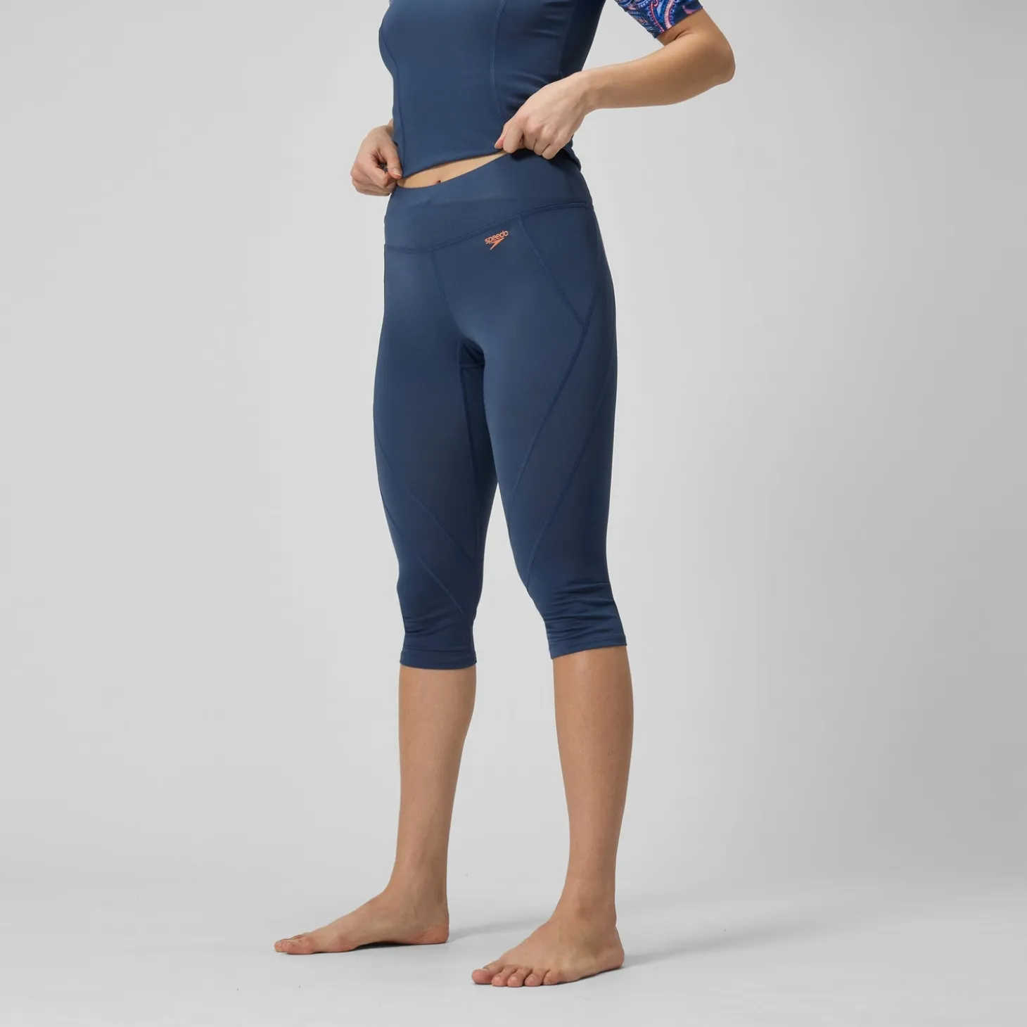 Women's Panel 3/4 Pant Navy