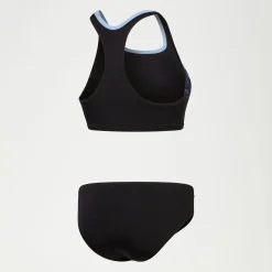 Women's Placement Bikini Black/Blue