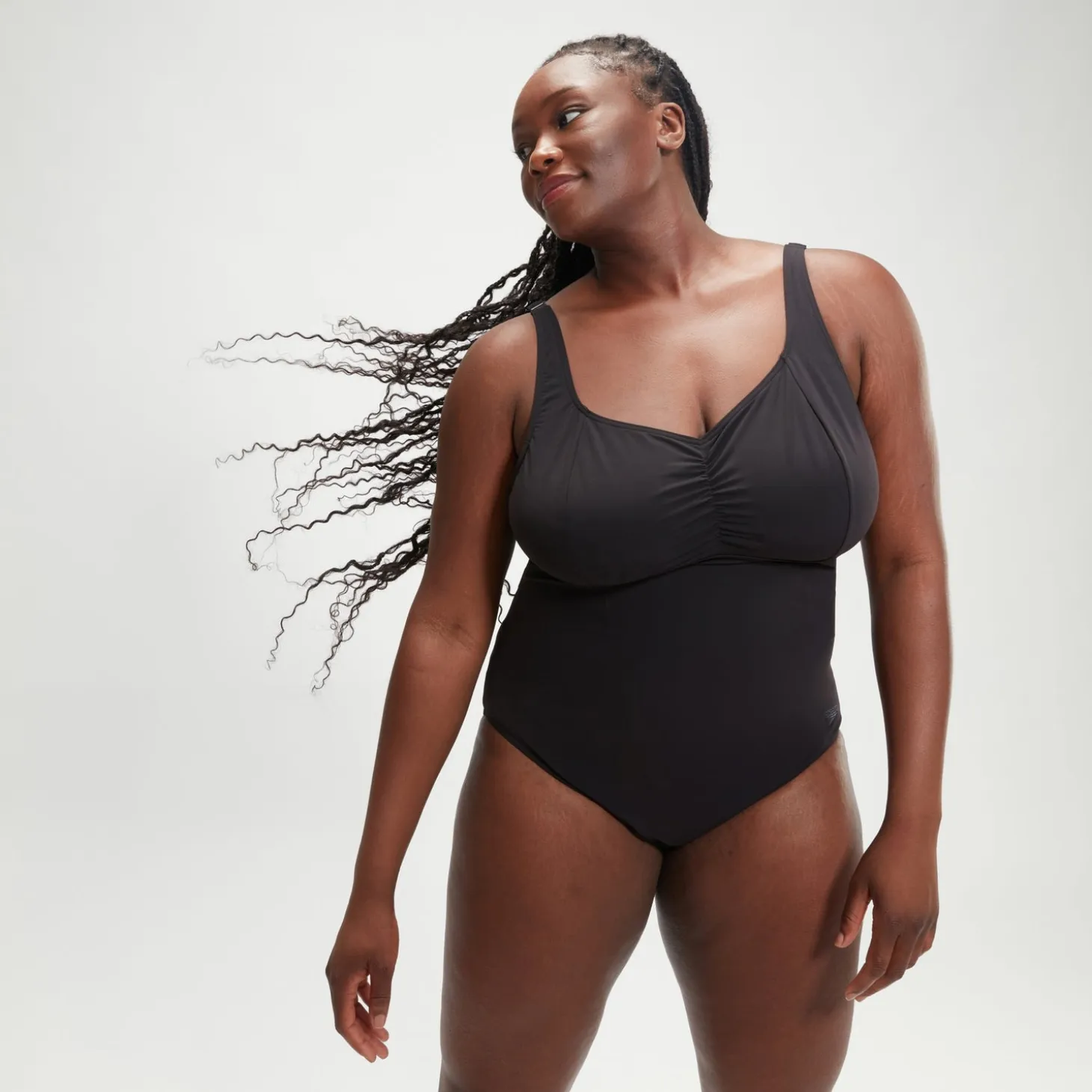 Women's Plus Size Shaping AquaNite Swimsuit Black