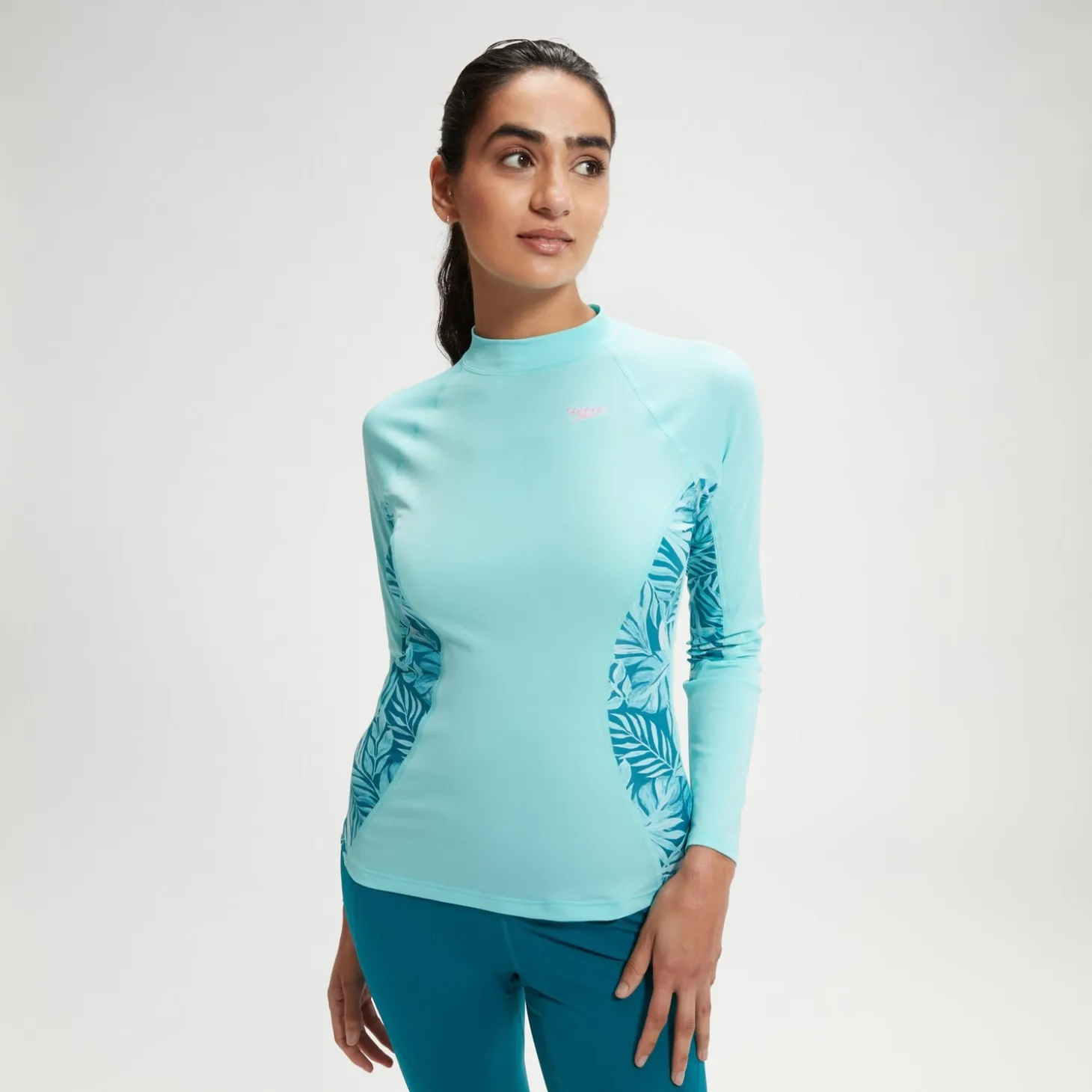 Women's Printed Long Sleeve Rash Top