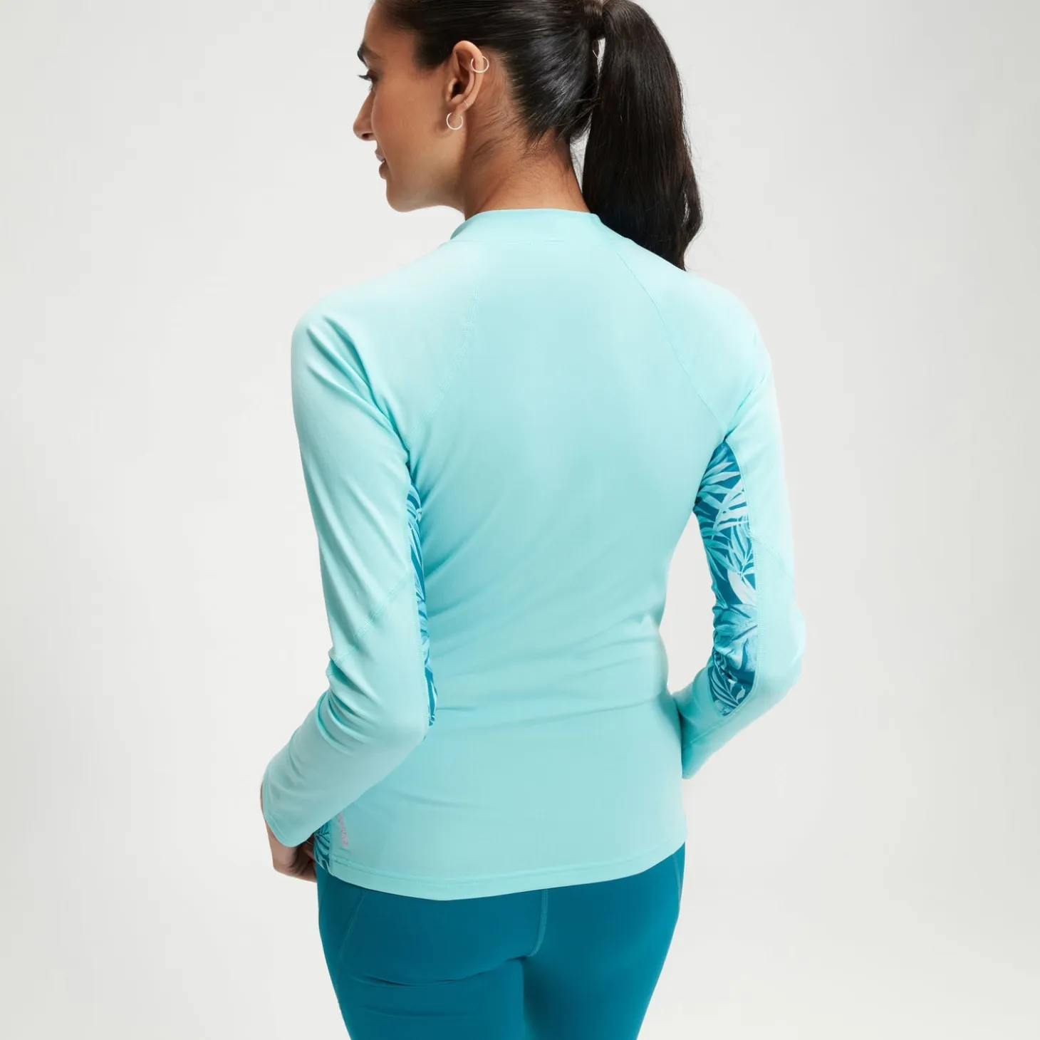 Women's Printed Long Sleeve Rash Top