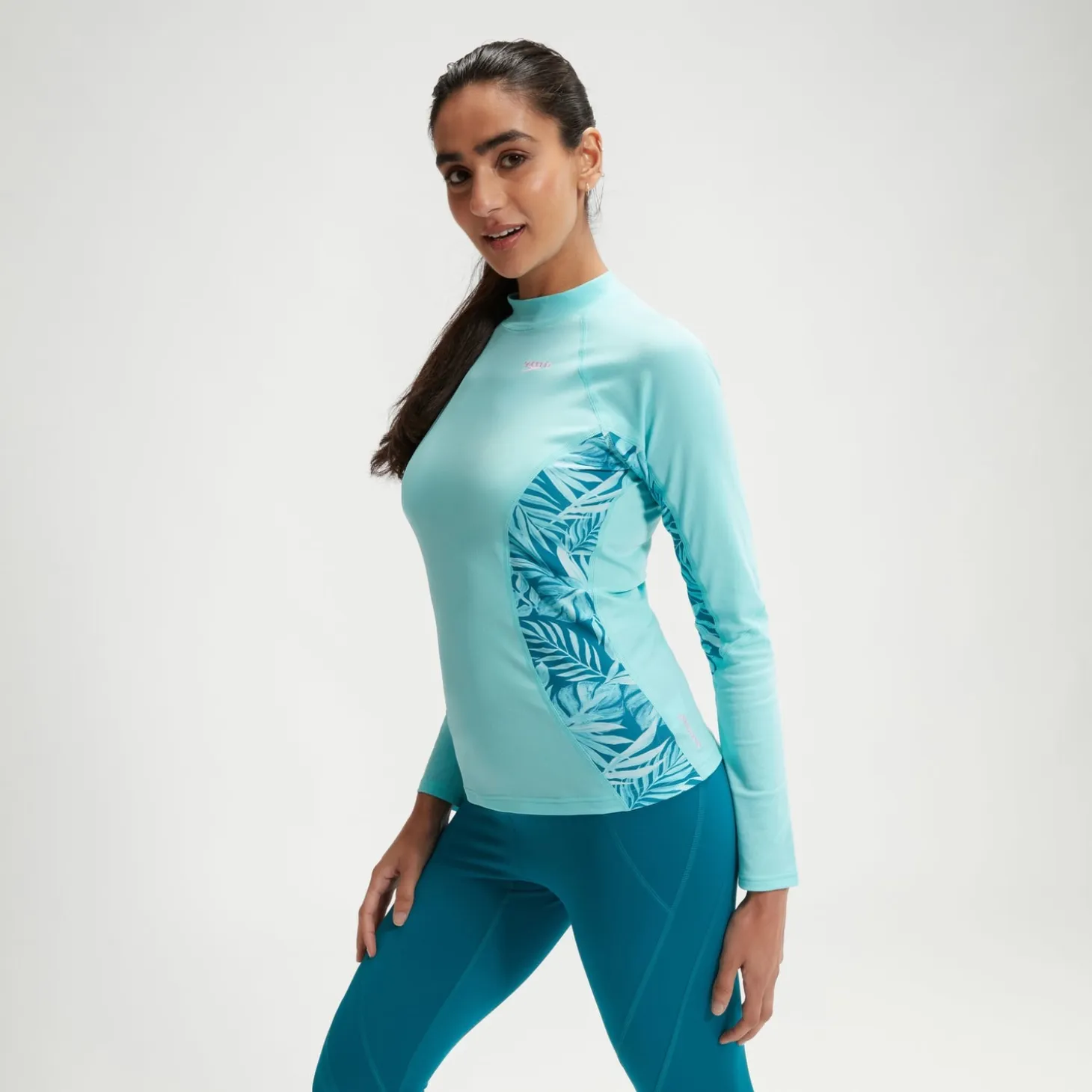Women's Printed Long Sleeve Rash Top