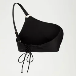 Women's Shaping Asymmetric Bikini Top Black