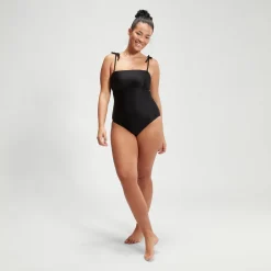 Women's Shaping Bandeau Swimsuit Black