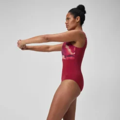 Women's Shaping Contour Eclipse Swimsuit Purple/Red