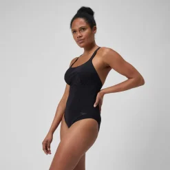 Women's Shaping Crossback Swimsuit Black