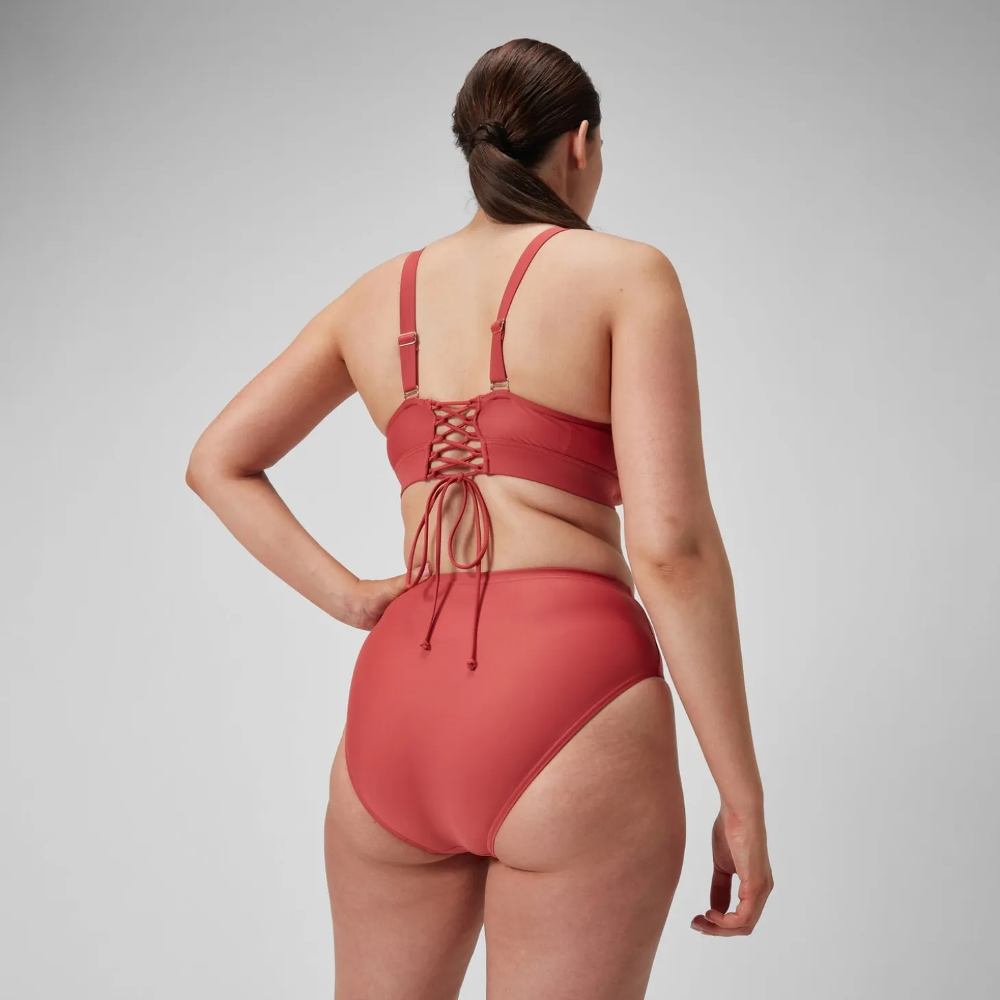 Women's Shaping Hi Waist Brief Red