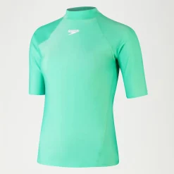 Women's Short Sleeve Rash Top Green