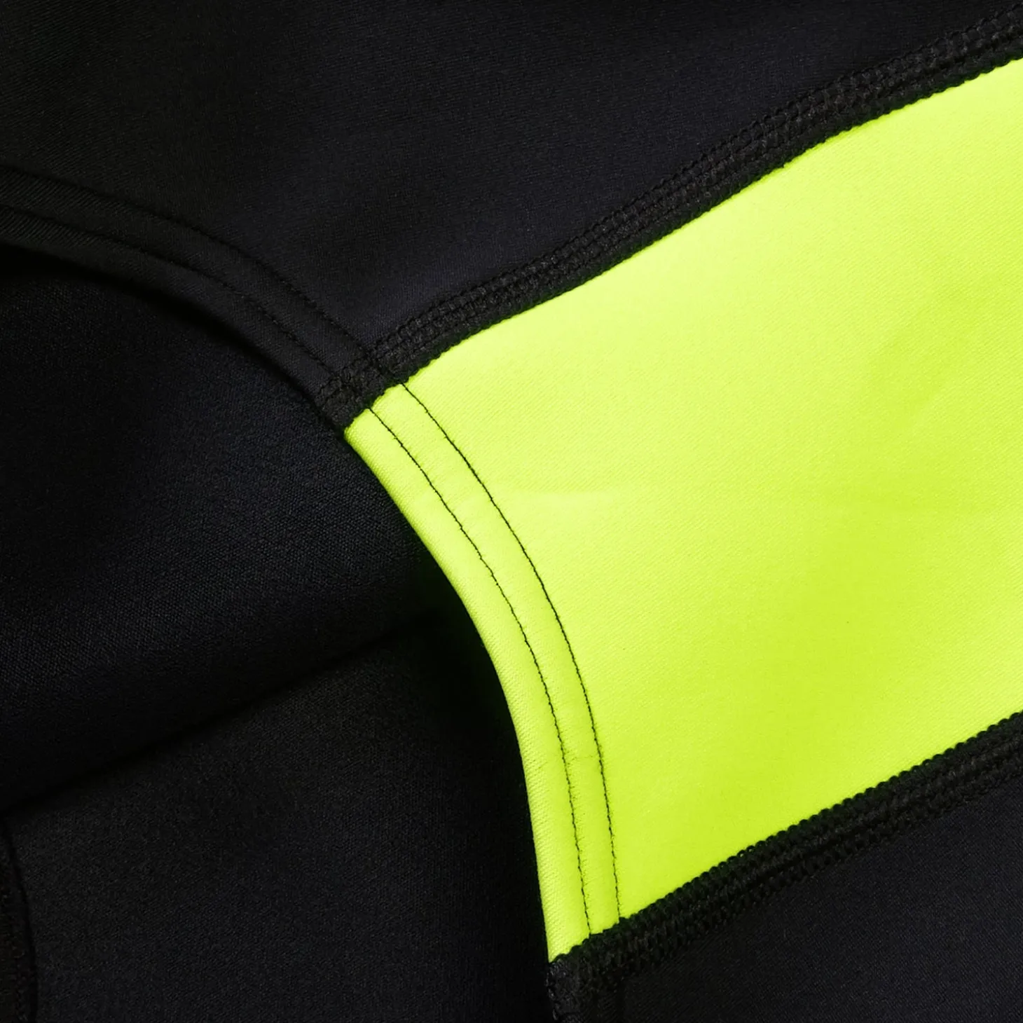 Women's Sleeveless Thermal Swimsuit Black/Yellow