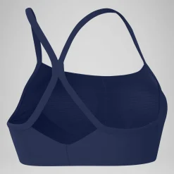 Women's Solid Racerback Bikini Top Blue