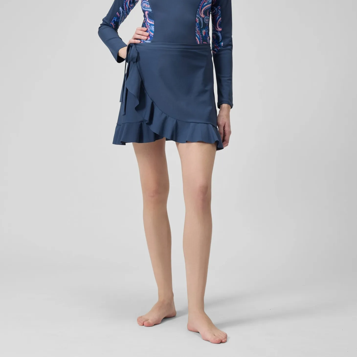 Women's Wrap Skirt Navy