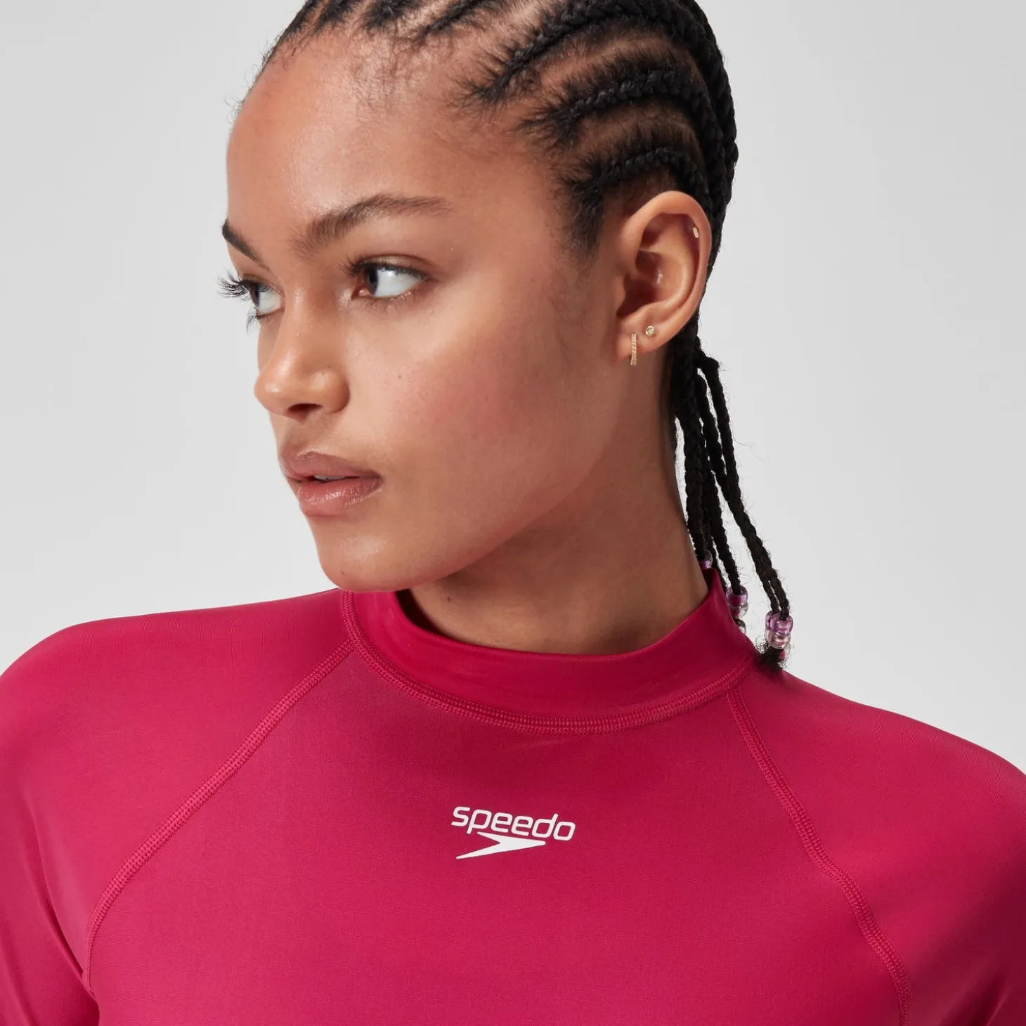Women'sLong Sleeve Rash Top Purple